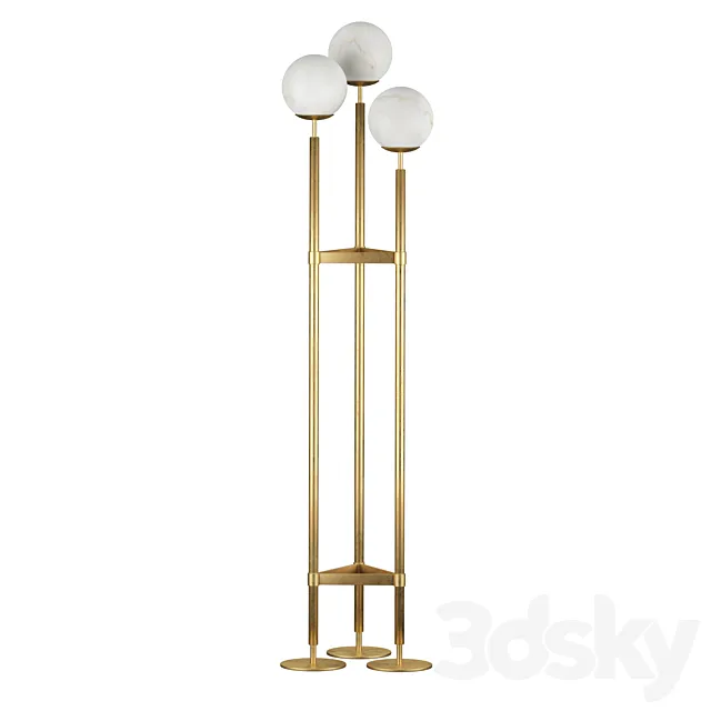 Floor Lamp Fiori (Eichholtz) 3ds Max