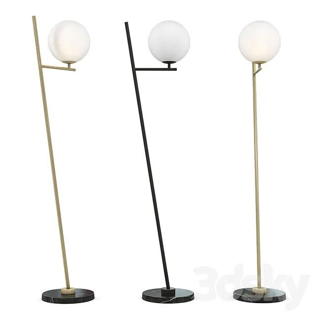 Floor lamp Flynn Eichholtz 3ds Max