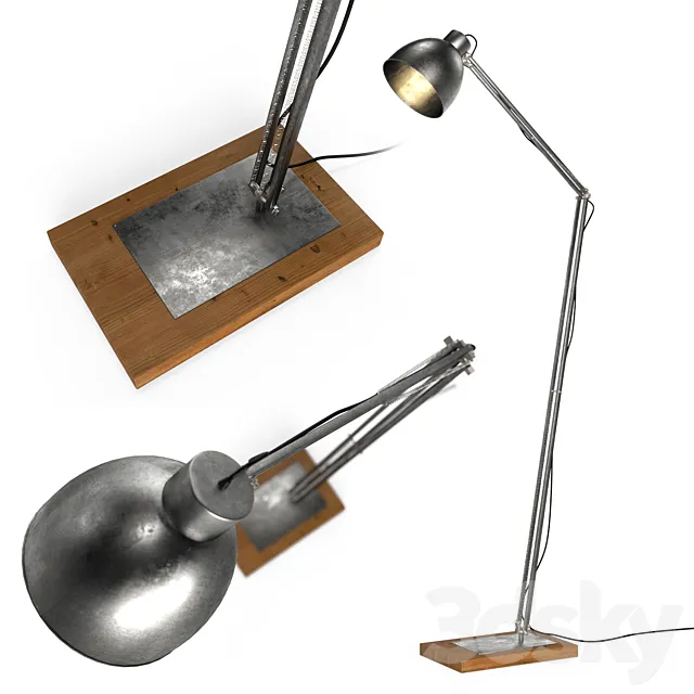 Floor lamp H168 by Maisons Du Monde 3DSMax File