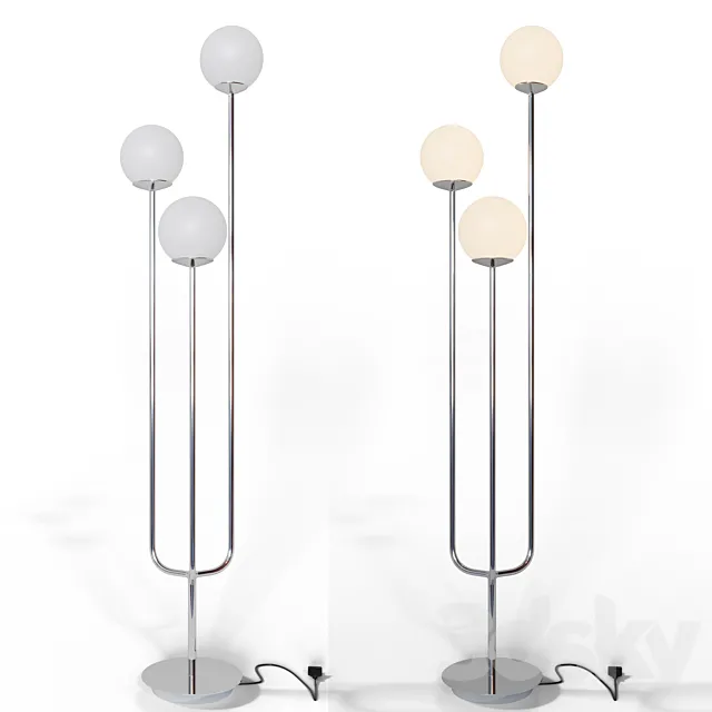 Floor lamp IKEA SIMRISHAMN 3ds Max
