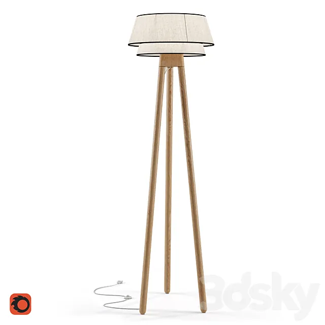 Floor lamp La Redoute Epilogon 3ds Max