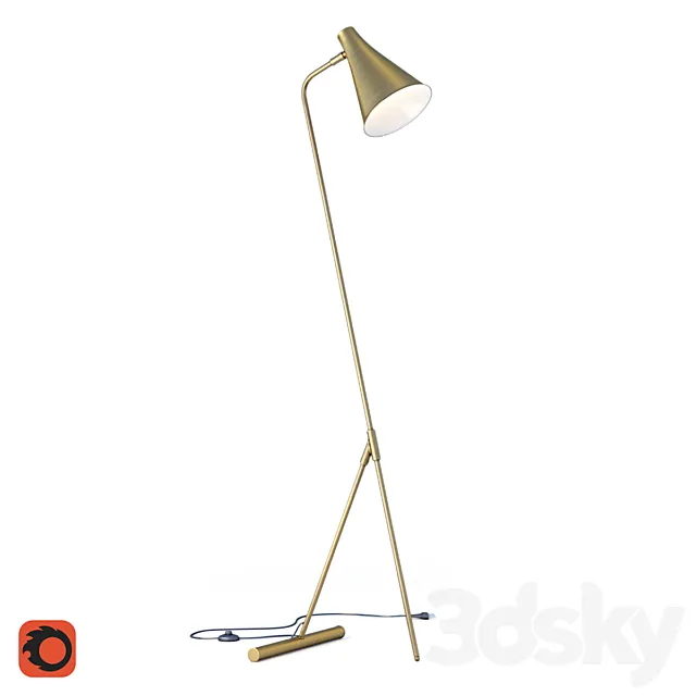 Floor lamp La Redoute Jameson 3ds Max