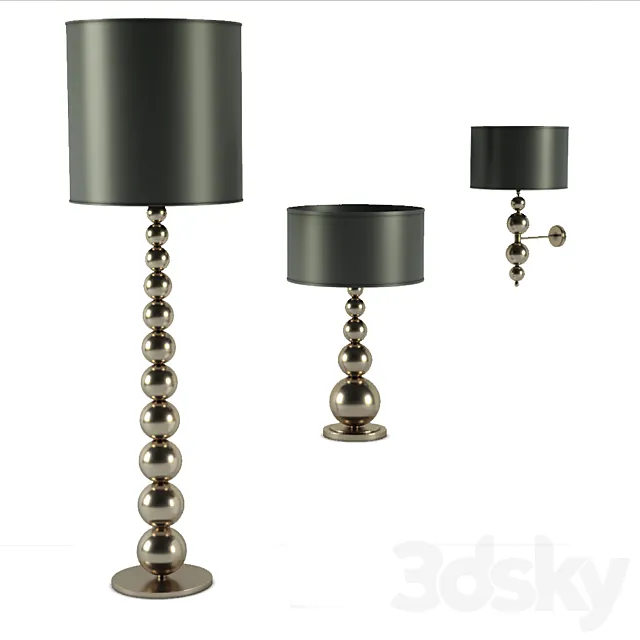 Floor lamp Lamp Bra Andromeda TOSCONOVA ILLUMINA 3DSMax File