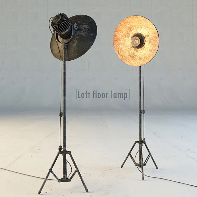 Floor lamp LOFT FLOOR LAMP 3DSMax File