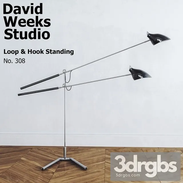 Floor Lamp Loop Hook Standing 3dsmax Download