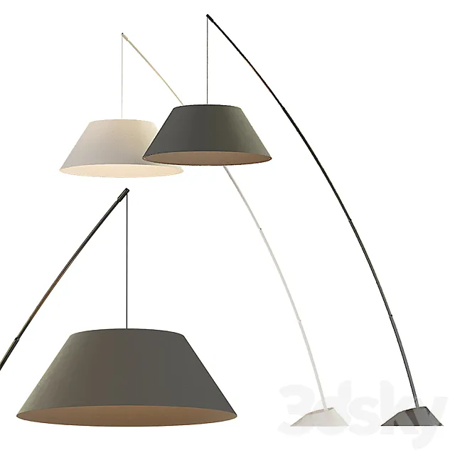 Floor lamp Maytoni Campanula 3ds Max