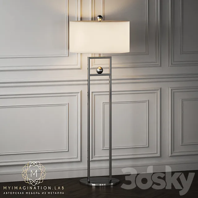 Floor Lamp My Imagination Porter 3DS Max Model