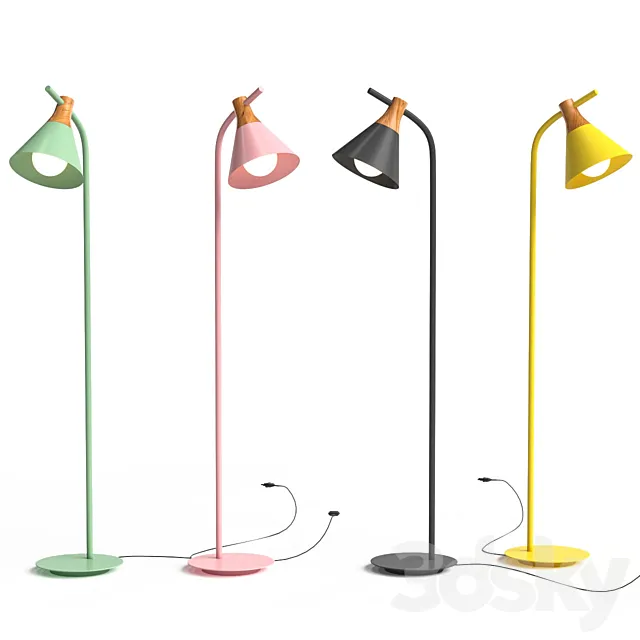 Floor Lamp NOD Lampatron 3ds Max