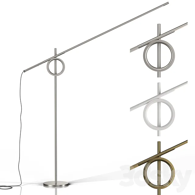 Floor lamp Pallucco Tangent XL 3ds Max