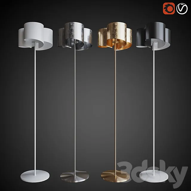 Floor lamp PITTORE 3DSMax File