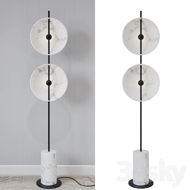 Floor lamp Rakumba Lighting Mito floor lamp 3DSMax File