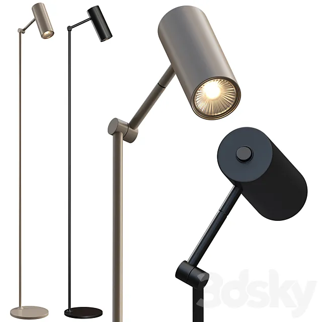 Floor lamp Romi Amsterdam Montreux 3DS Max Model