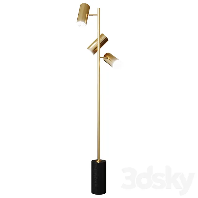 Floor lamp SIRENE 3DS Max Model