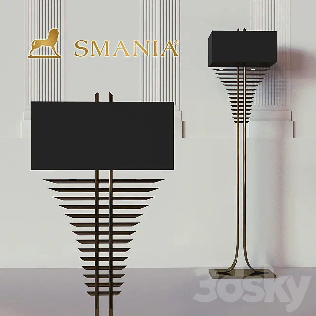 Floor lamp SMANIA ida LMIDA03 3DS Max Model