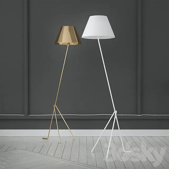 Floor lamp SPILLA 3DS Max Model