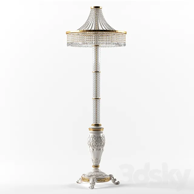 Floor lamp Zanaboni 3ds Max