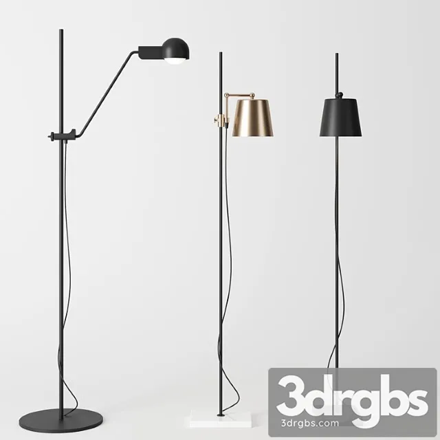 Floor Lamps By Karakter Copenhagen 3dsmax Download