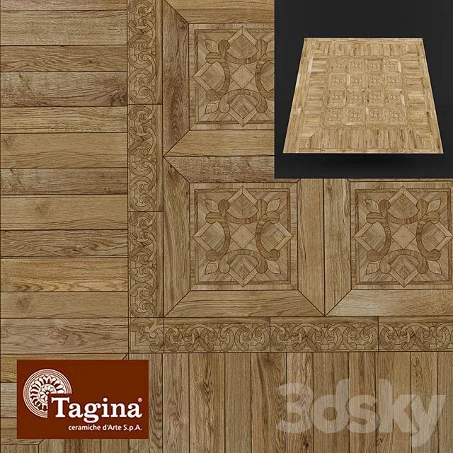 floor tagina woodays 3DS Max Model