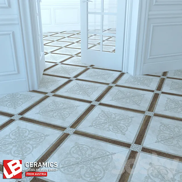 Floor tiles Perfect. LB-Ceramics 3DSMax File
