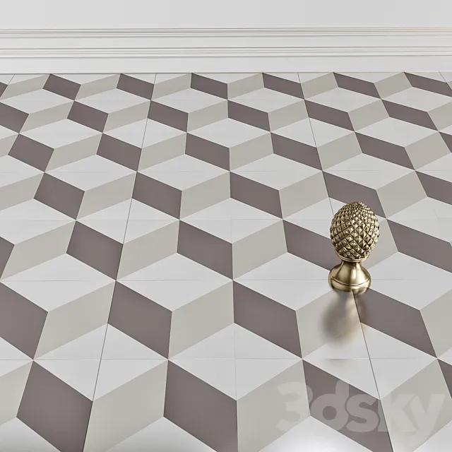 Floor tiles_4 3DS Max Model