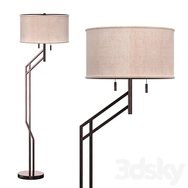 FLOR LAMP A2 3ds Max