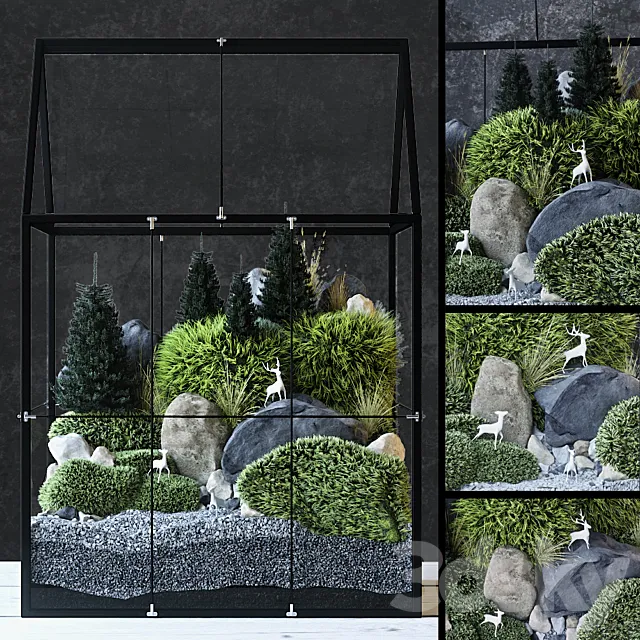 Florarium 3ds Max