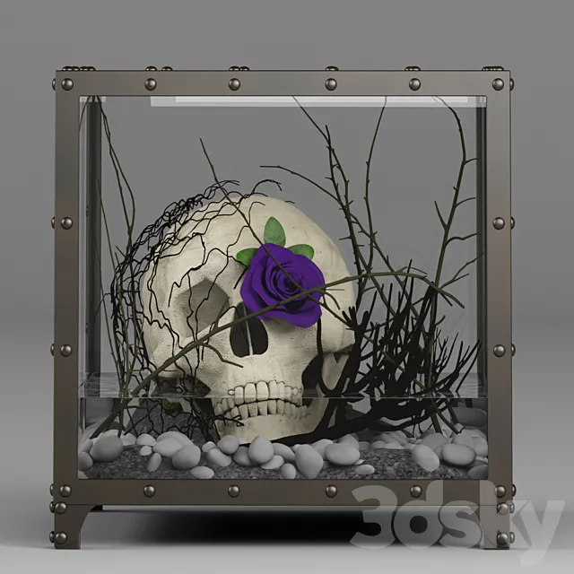 Florarium_death 3DS Max Model