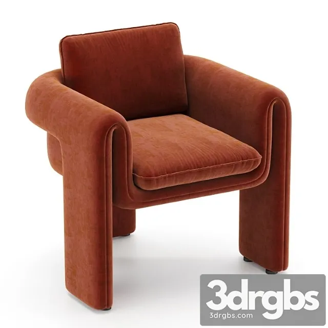 Floria Velvet Chair 1 3dsmax Download