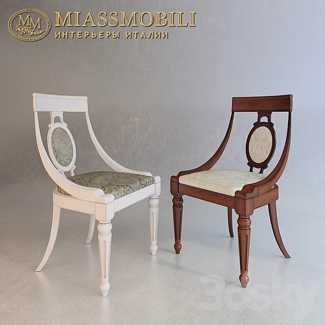 Floriana chairs from Miassmobili 3DSMax File