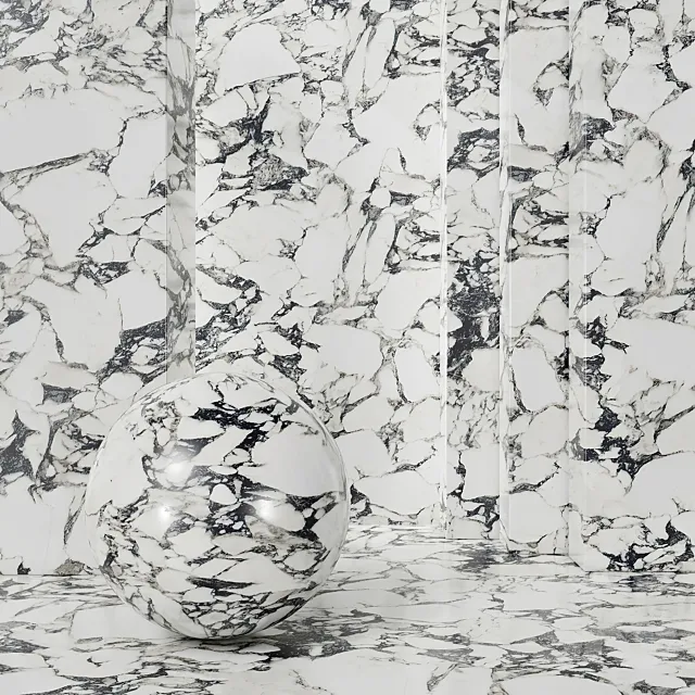 Florim Pebble marble from B & W_Marble 3DSMax File