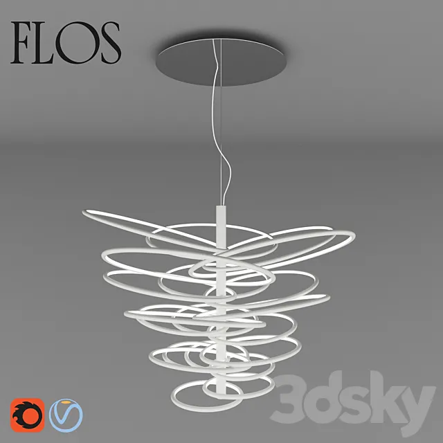 Flos 2620 3ds Max