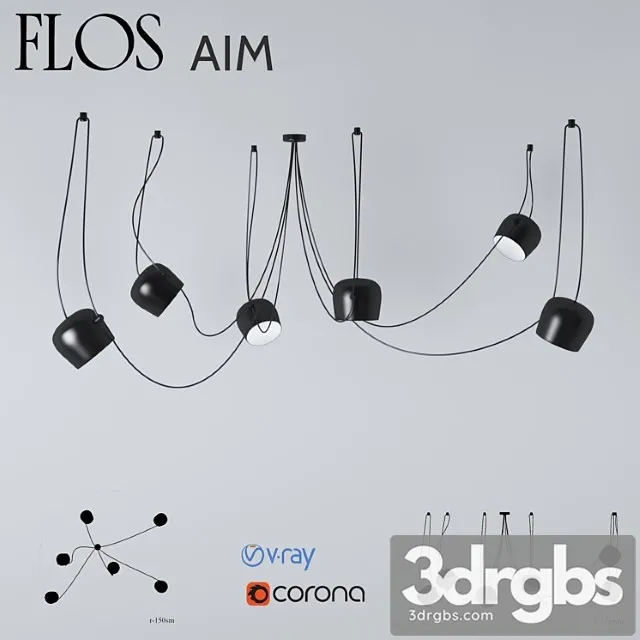 Flos Aim 6 Designed By R E Bouroullec 1 3dsmax Download