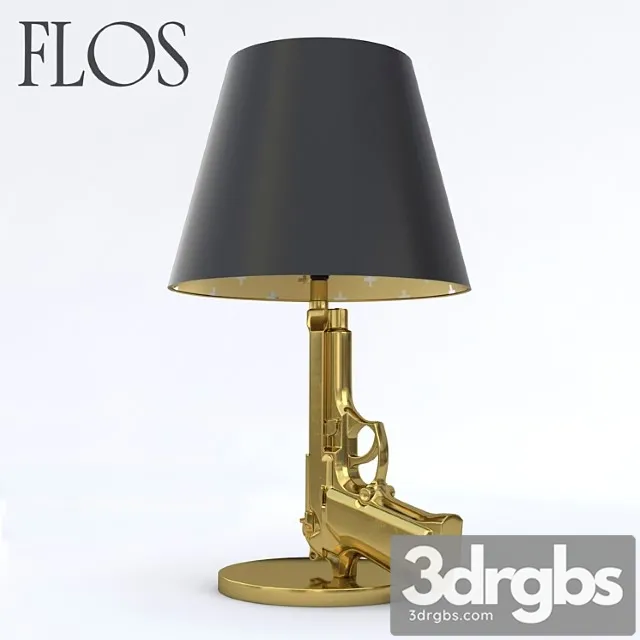 Flos Bedside Gun Lamp 3dsmax Download