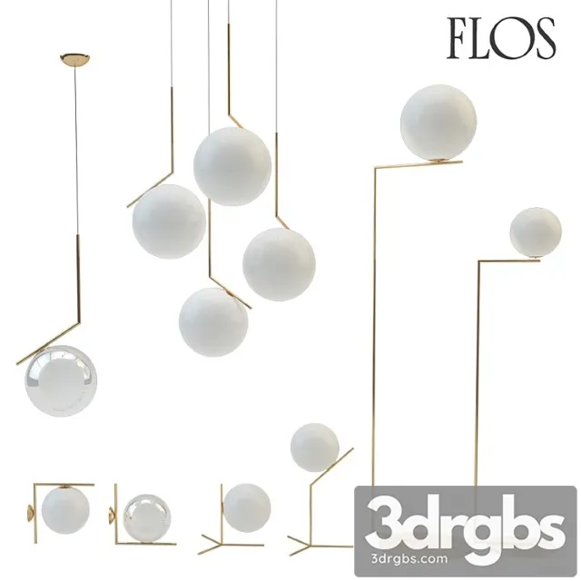 Flos ic lights set 3 3dsmax Download