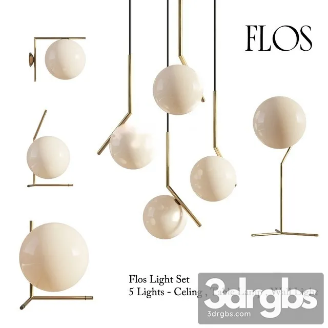 Flos IC Lights Set 3dsmax Download