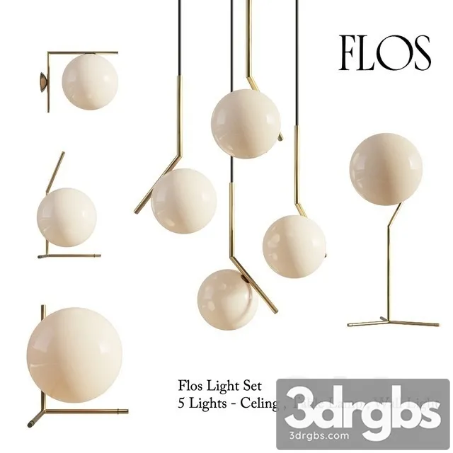 Flos Ic Lights Set 3dsmax Download