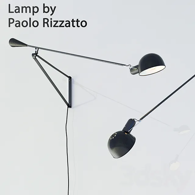 Flos lamp by Paolo Rizzatto 3DSMax File