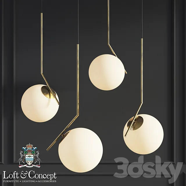 Flos Lights Family Michael Anastassiades Pendant 3ds Max