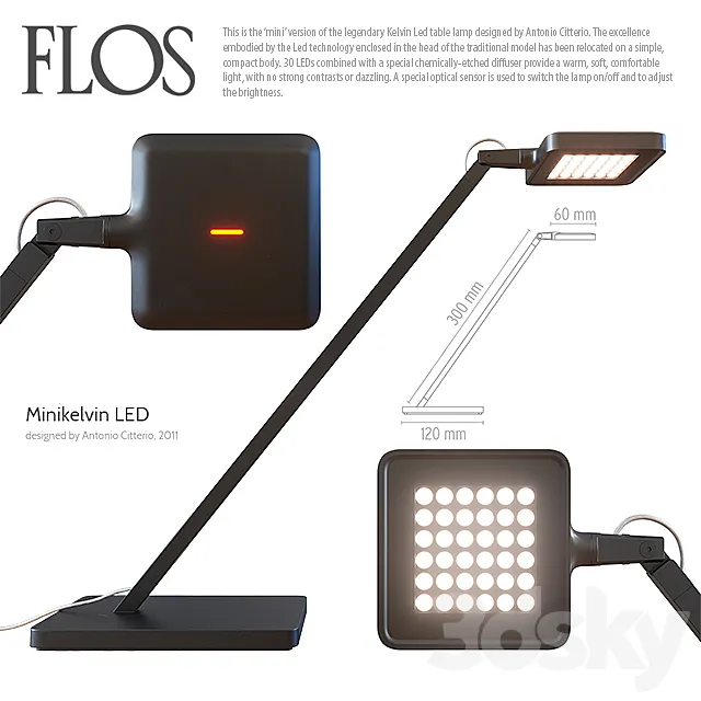 Flos Minikelvin LED 3DSMax File