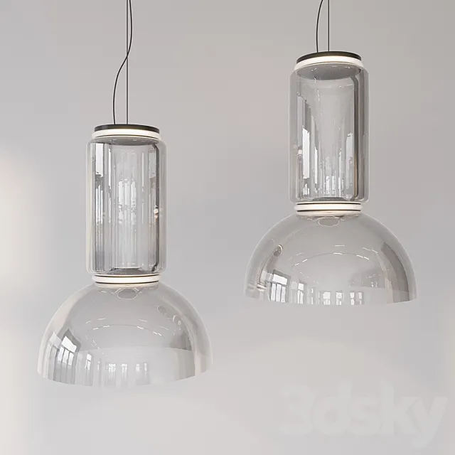 FLOS Noctambule Cone and Bowl 3DS Max Model