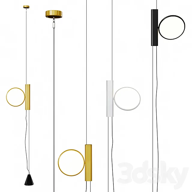 Flos OK by Konstantin Grcic 3ds Max