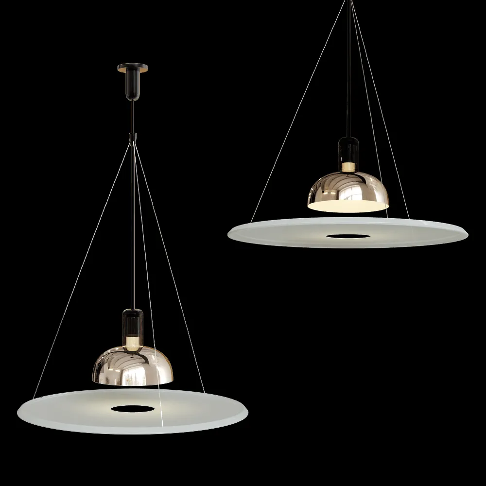 FLOS – Pendant lamp Frisbi 3ds Max