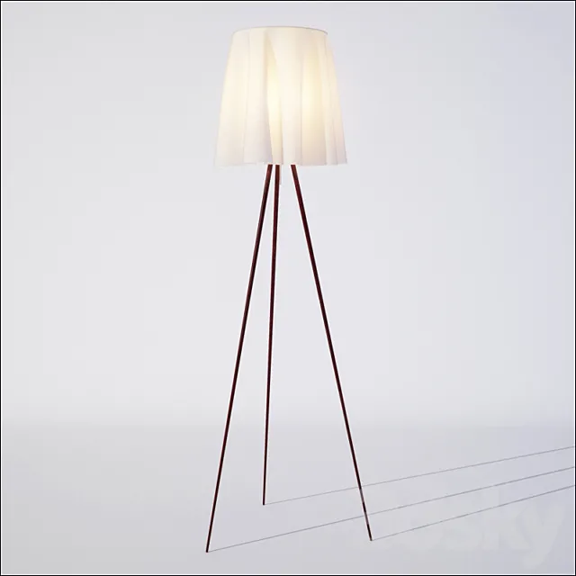 flos rosy angelis floor lamp 3ds Max