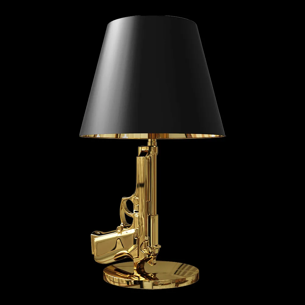 FLOS – Table lamp Gun 3ds Max