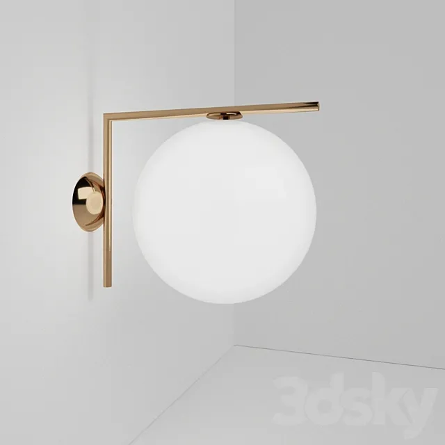 Flos Wall Light 3ds Max