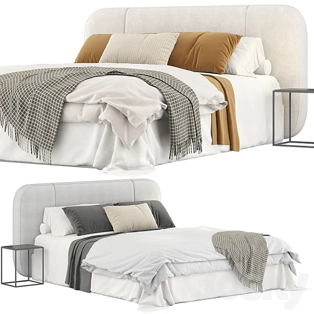 Flou olivier bed 3DS Max Model