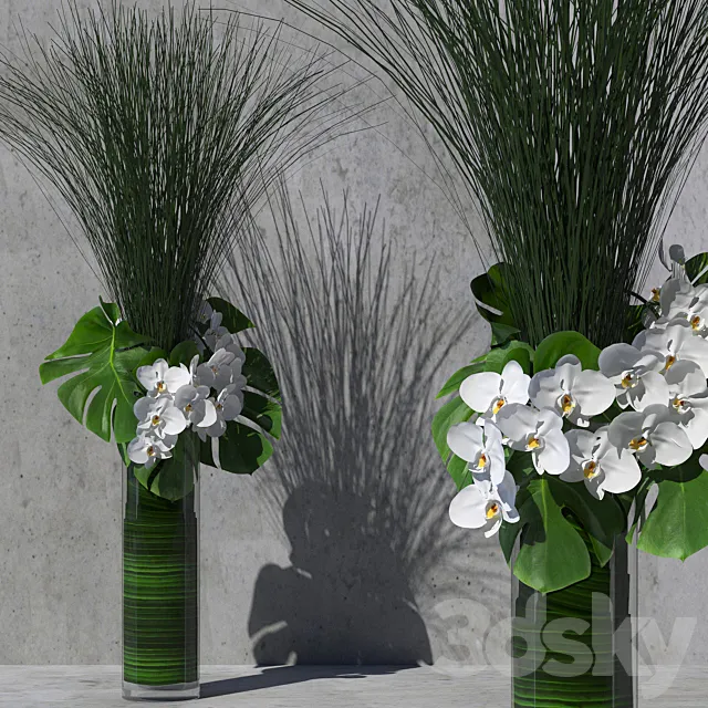 Flower Arrangement 3ds Max