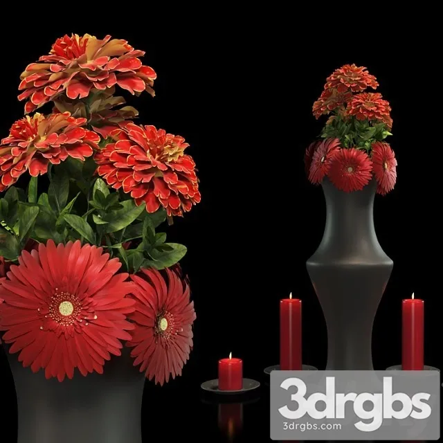 Flower Bouquet Red 3dsmax Download