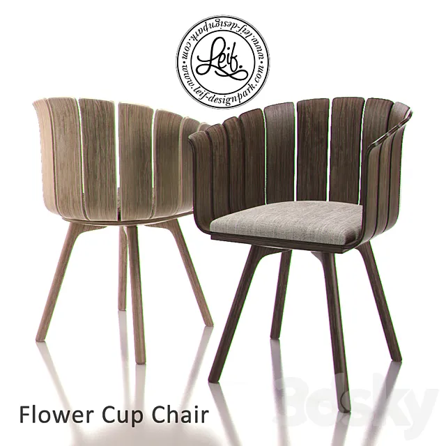 FLOWER CUP Chair 3ds Max