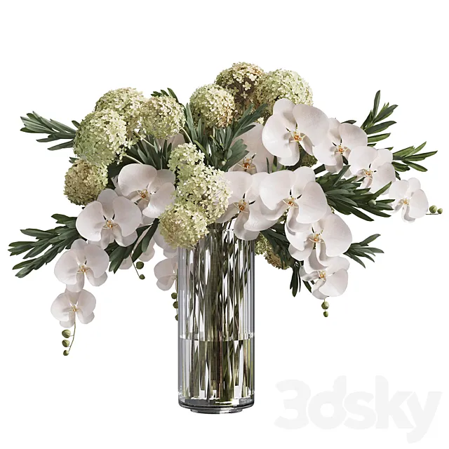 Flower In Vase 33 3dsMax Model